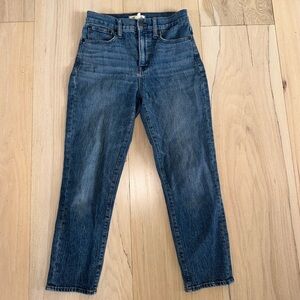 Madewell Classic Straight Jean Size 26